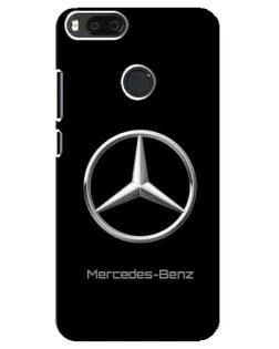 Чехол для Xiaomi Mi A1 / Mi 5X с картинкой «Mercedes Silver Logo»