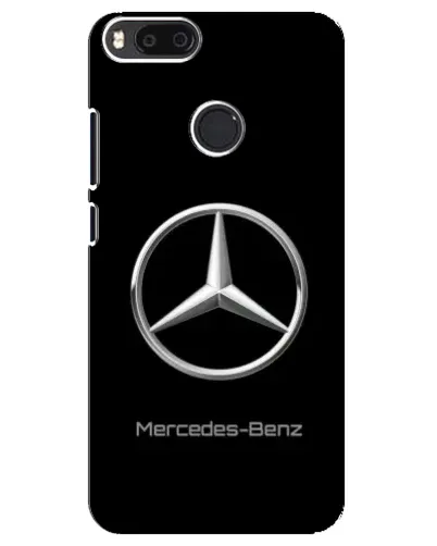 Чехол для Xiaomi Mi A1 / Mi 5X с картинкой «Mercedes Silver Logo»