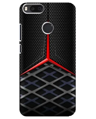 Чехол для Xiaomi Mi A1 / Mi 5X с картинкой «Mercedes Carbon Grid»