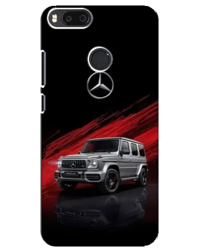 Чехол для Xiaomi Mi A1 / Mi 5X с картинкой «Mercedes G-Class красный»