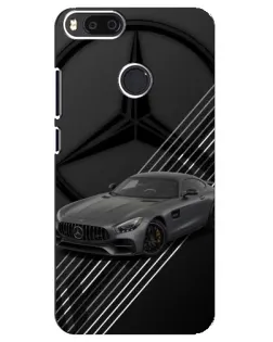 Чехол для Xiaomi Mi A1 / Mi 5X с картинкой «Mercedes AMG — графика»