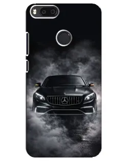 Чехол для Xiaomi Mi A1 / Mi 5X с картинкой «Mercedes в дыму»