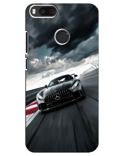 Чехол для Xiaomi Mi A1 / Mi 5X с картинкой «Гоночный Mercedes AMG»