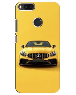 Чехол для Xiaomi Mi A1 / Mi 5X с картинкой «Желтый Mercedes GT»