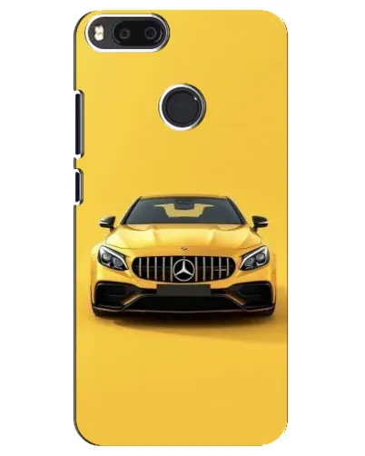 Чехол для Xiaomi Mi A1 / Mi 5X с картинкой «Желтый Mercedes GT»