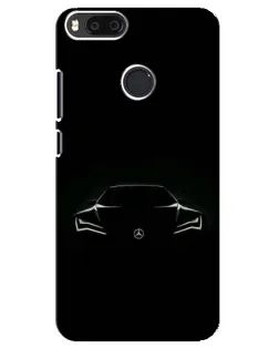 Чохол для Xiaomi Mi A1 / Mi 5X з картинкою «Mercedes — силует авто» Чохол для Xiaomi Mi A1 / Mi 5X з картинкою «Mercedes — силует авто»