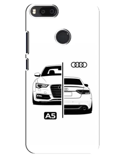 Чехол для Xiaomi Mi A1 / Mi 5X с картинкой «Audi — контрастный дизайн» Чехол для Xiaomi Mi A1 / Mi 5X с картинкой «Audi — контрастный дизайн»