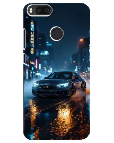 Чехол для Xiaomi Mi A1 / Mi 5X с картинкой «Ночной город и Audi» Чехол для Xiaomi Mi A1 / Mi 5X с картинкой «Ночной город и Audi»