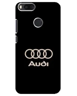 Чехол для Xiaomi Mi A1 / Mi 5X с картинкой «Audi — золотой логотип»