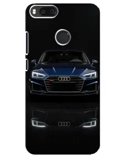 Чехол для Xiaomi Mi A1 / Mi 5X с картинкой «Audi — ночное отражение»