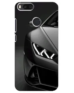 Чехол для Xiaomi Mi A1 / Mi 5X с картинкой «Lamborghini фары детализация»