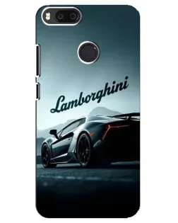 Чехол для Xiaomi Mi A1 / Mi 5X с картинкой «Классическая надпись Lamborghini»