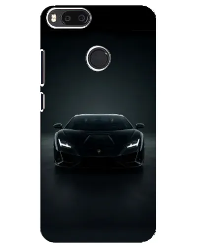 Чехол для Xiaomi Mi A1 / Mi 5X с картинкой «Черный Lamborghini Aventador»