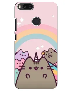 Чехол для Xiaomi Mi A1 / Mi 5X с картинкой «Единорог Pusheen»