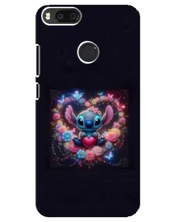 Чохол для Xiaomi Mi A1 / Mi 5X з картинкою «Stitch у квітах» Чохол для Xiaomi Mi A1 / Mi 5X з картинкою «Stitch у квітах»