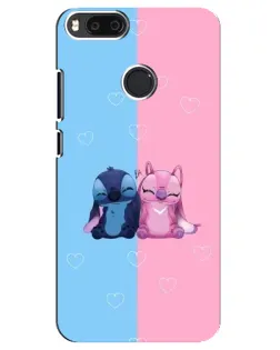 Чохол для Xiaomi Mi A1 / Mi 5X з картинкою «Stitch та Angel Love» Чохол для Xiaomi Mi A1 / Mi 5X з картинкою «Stitch та Angel Love»