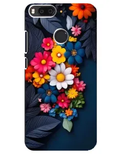 Чехол для Xiaomi Mi A1 / Mi 5X с картинкой «Цветочная феерия»