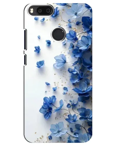 Чехол для Xiaomi Mi A1 / Mi 5X с картинкой «Голубой цветочный каскад» Чехол для Xiaomi Mi A1 / Mi 5X с картинкой «Голубой цветочный каскад»