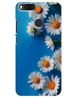 Чехол для Xiaomi Mi A1 / Mi 5X с картинкой «Белоснежные маргаритки»