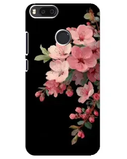 Чехол для Xiaomi Mi A1 / Mi 5X с картинкой «Розовая ветка сакуры»