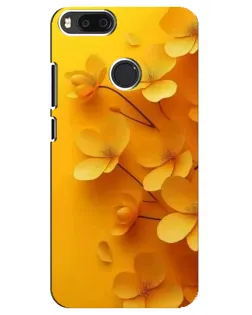 Чехол для Xiaomi Mi A1 / Mi 5X с картинкой «Золотые лепестки»