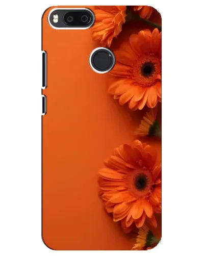 Чехол для Xiaomi Mi A1 / Mi 5X с картинкой «Оранжевые герберы» Чехол для Xiaomi Mi A1 / Mi 5X с картинкой «Оранжевые герберы»
