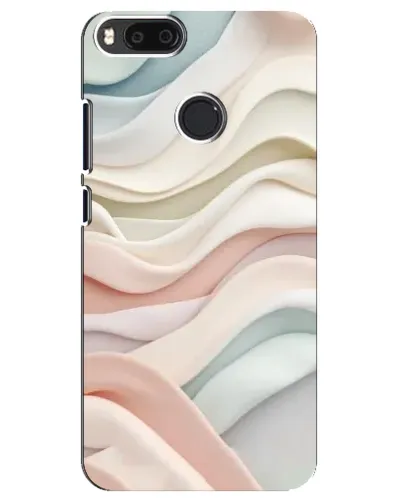 Чехол для Xiaomi Mi A1 / Mi 5X с картинкой «Пастельные нежные волны»