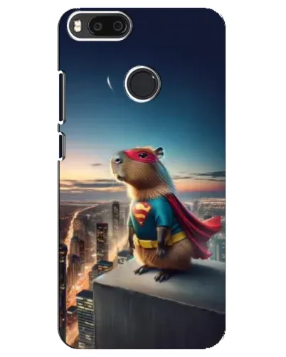 Чехол для Xiaomi Mi A1 / Mi 5X с картинкой «Капи-мен супергерой»