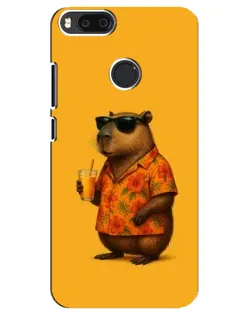 Чехол для Xiaomi Mi A1 / Mi 5X с картинкой «Капибара на отдыхе»