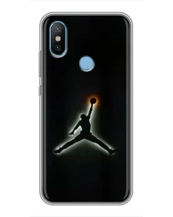 Чехол для Xiaomi Mi6X с картинкой «Jordan Gradient Logo»