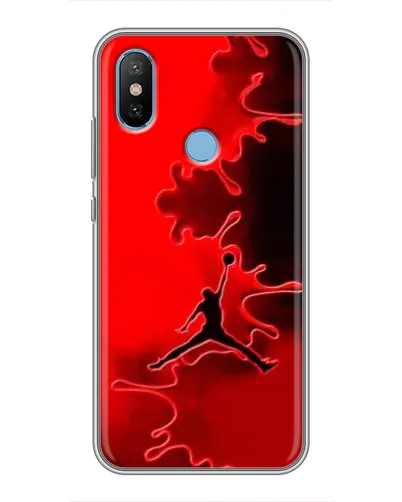 Чехол для Xiaomi Mi6X с картинкой «Jordan Red Smoke»