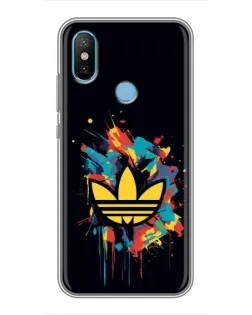 Чехол для Xiaomi Mi6X с картинкой «Adidas Splash»