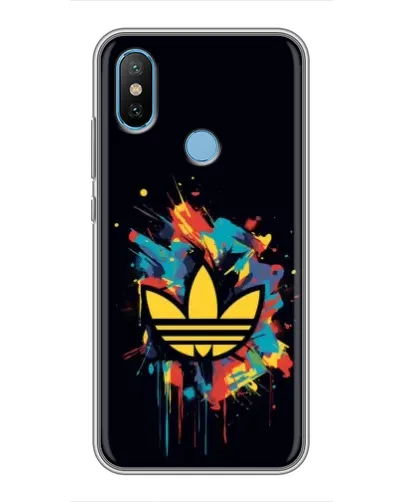 Чехол для Xiaomi Mi6X с картинкой «Adidas Splash»