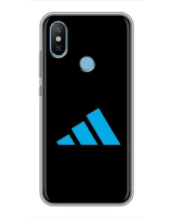 Чехол для Xiaomi Mi6X с картинкой «Adidas Cyan Logo»