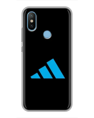 Чехол для Xiaomi Mi6X с картинкой «Adidas Cyan Logo»