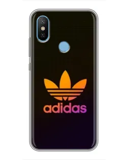 Чехол для Xiaomi Mi6X с картинкой «Градиент Adidas»