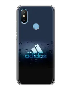 Чехол для Xiaomi Mi6X с картинкой «Adidas Water Drops»