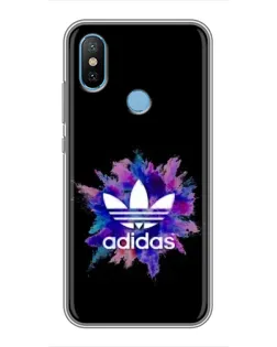 Чехол для Xiaomi Mi6X с картинкой «Взрыв красок Adidas»