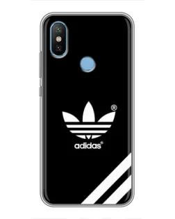 Чехол для Xiaomi Mi6X с картинкой «Adidas с диагональными полосами»