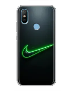 Чохол для Xiaomi Mi6X з картинкою «Неоновий контур Nike» Чохол для Xiaomi Mi6X з картинкою «Неоновий контур Nike»