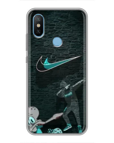 Чехол для Xiaomi Mi6X с картинкой «Спортивный арт Nike»