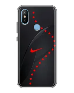 Чехол для Xiaomi Mi6X с картинкой «Абстрактный дизайн Nike»