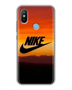 Чехол для Xiaomi Mi6X с картинкой «Nike — вечерний горизонт»
