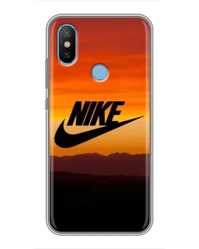 Чехол для Xiaomi Mi6X с картинкой «Nike — вечерний горизонт»