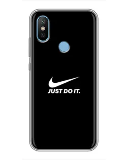 Чехол для Xiaomi Mi6X с картинкой «Минимализм от Nike»