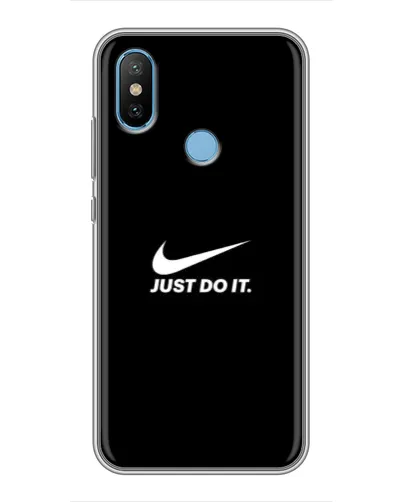 Чехол для Xiaomi Mi6X с картинкой «Минимализм от Nike»