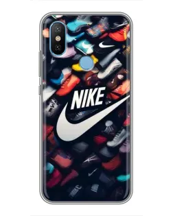 Чехол для Xiaomi Mi6X с картинкой «Коллекция кроссовок Nike»