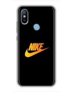 Чехол для Xiaomi Mi6X с картинкой «Золотой логотип Nike»
