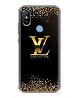 Чехол для Xiaomi Mi6X с картинкой «LV — золотые искры»