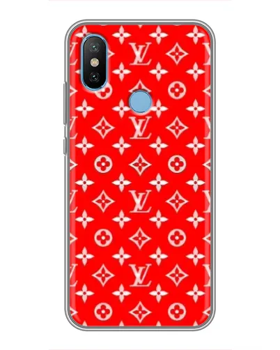 Чехол для Xiaomi Mi6X с картинкой «Яркий паттерн LV»